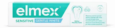 Zdjęcie produktu dla Elmex Sensitive Gentle White Pasta Do Zębów Wybielająca 75 ml