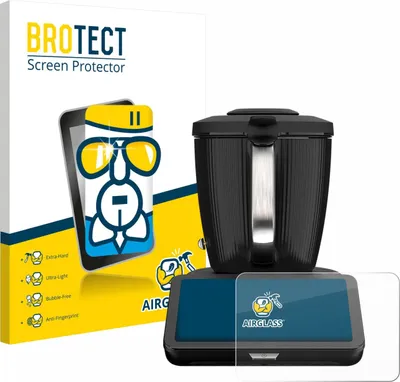Produktbild von BROTECT Schutzglas für Vorwerk Bimby TM7 Schutzfolie Panzer Folie Glas Display Schutz klar
