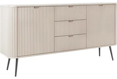 Produktbild von Kommode ZOVI 02 kaschmir / schwarz