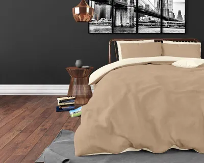 Produktbild von Sleeptime Twin Face Creme/Taupe 240 x 200/220 cm
