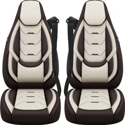 Produktbild von Wohnmobil Sitzbezüge für Aguti GIS-Liner und Milan-Sitze AH10 Braun/Beige