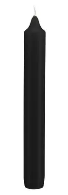Produktbild von Leuchterkerzen Schwarz 190 x Ø 21 mm, 12 Stück