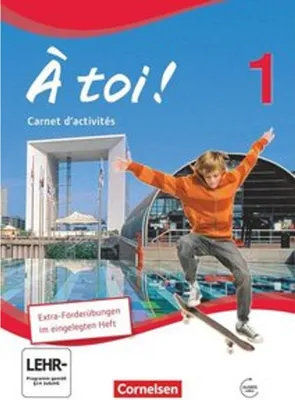 Produktbild von À toi! 01. Carnet d'activités mit Audios online. Schülerversion