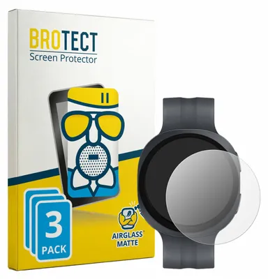 Produktbild von 3x BROTECT Entspiegelungs Schutzglas für Samsung Galaxy Watch 9 (44 mm) Schutzfolie Panzer Folie Glas Display Schutz matt