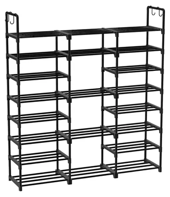 Obrázek produktu pro Organizér na boty – Police do skříně – Kov – Plast – Organizér na boty – Odolná konstrukce – Minimalistický design