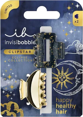 Produktbild von Invisibobble Clipstar Eclipse Lunar Glam 2St.