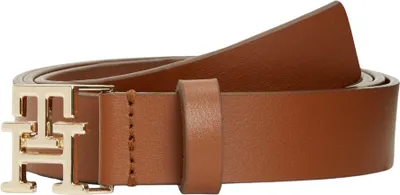 Immagine prodotto di Tommy Hilfiger, cintura da donna con logo TH, modello 2.5AW0AW17496, colore marrone, taglia 70