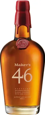 Produktbild von Maker's Mark 46 Kentucky Bourbon Whiskey Barrel Finished With Oak Staves | 47 % vol | 0,7 l