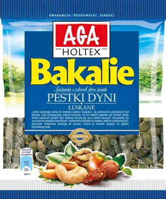 Obrázek produktu pro Aga Holtex Dýňové slupky 80 g Sušené ovoce a ořechy