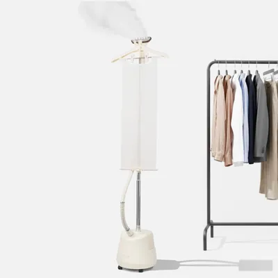 Produktbild von Fridja f1200 Dampfbügelstation Pro – 2200 W Standdampfer für Anzüge, Kleider & Vorhänge, 47 g/min, 3 L Tank, 35 Sek. Aufheizzeit