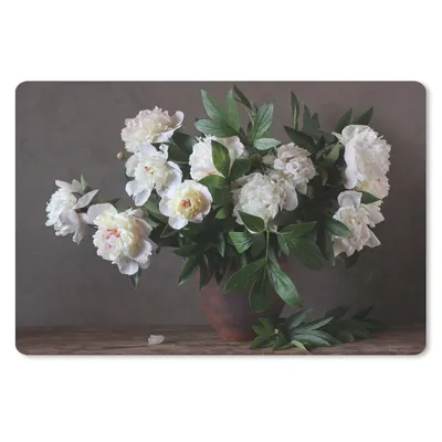 Produktbild von MuchoWow® Schreibtischunterlage Blumen - Stilleben 60x40 cm - XXL Mauspad - Großes Mauspad