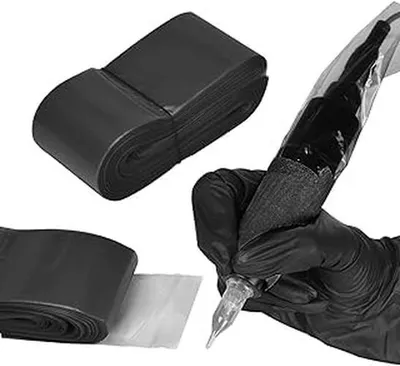Produktbild von Set mit 100 Schutzhüllen für Tattoo-Kabel