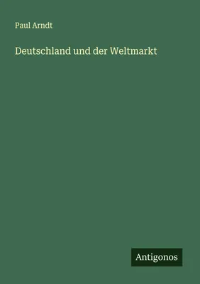 Produktbild von Deutschland und der Weltmarkt