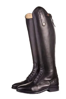 Produktbild von HKM Reitstiefel Valencia Langlänge/enge Weite SCHWARZ, Gr. 37