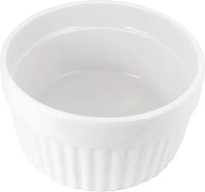 Produktbild von Set mit 2 Koopman-Auflaufförmchen, Keramik, 9 x 5 cm, 200 ml, weiß