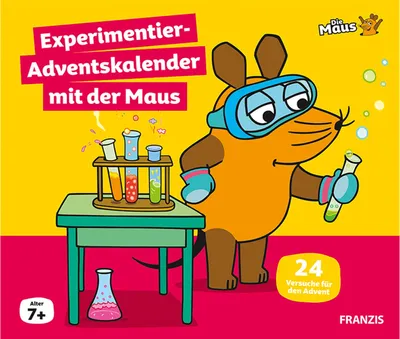 Produktbild von Experimentier-Adventskalender mit der Maus 2020