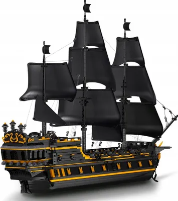 Produktbild von MOULD KING BLOCKS 13186 PIRATENSCHIFF BLACK PEARL PHANTOM 5266 Teile