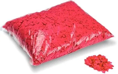 Produktbild von Magic FX Powderfetti 6x6mm - Rot 1kg