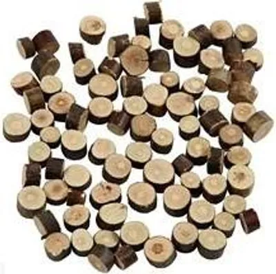 Produktbild von Creativ Company Holzmischung Dekoscheiben - DIY Bastelmaterial