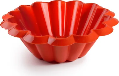 Produktbild von Ibili-Erdbeer-Muffinform, Silikon, 22x8 cm, rot