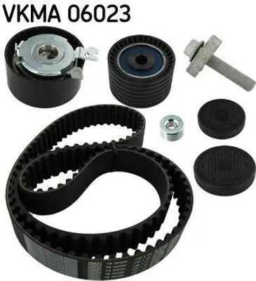 Produktbild von SKF VKMA 06023 Zahnriemensatz für RENAULT Clio III Schrägheck (BR0/1, CR0/1) 132-Zähne