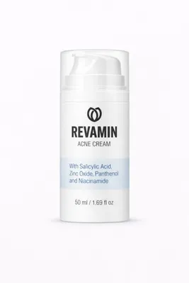 Produktbild von Revamin – Feuchtigkeitsspendende Gesichtscreme zur Pflege bei unreiner Haut – 50 ml