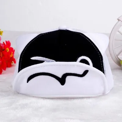 Produktbild von Babymütze | Sonnenhut | Baseballkappe | weiß/schwarz