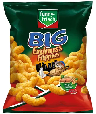 Produktbild von funny-frisch BIG Erdnuss Flippies 150g