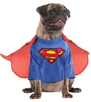 Produktbild von Rubie's Offizielles DC Comic Superman Kostüm für Hunde, Superhelden-Geschenk, gr