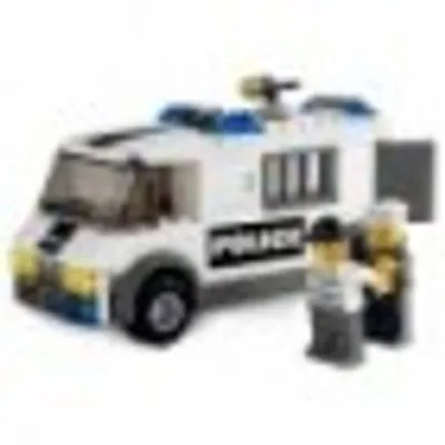 Produktbild von LEGO 7245 Prisoner Transport - Black/Green Sticker Version  LEGO Anzahl Minifiguren: 2, Anzahl Anleitungen: 1, Anzahl Teile: 92, Thema: LEGO City, Veröffentlicht in: 2005, Gewicht: 0.193 KG, Zahl: 7245-1, EAN: 5702014428911, UPC: 673419109406, Verpackungsmaße (lxbxh): 15 x 24 x 7.5 cm, Altersberatung: 5+