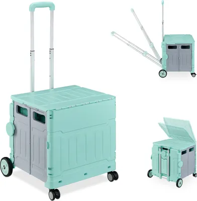Produktbild von relaxdays Einkaufstrolley