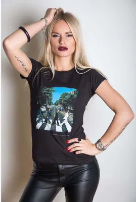 Immagine prodotto di The Beatles - Maglietta Abbey Road Donna XX-Large - Nero