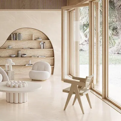 Produktbild von CASA39 Fliesen Steinoptik Beige 60x120 cm Provenza Salt Stone