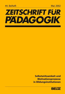 Produktbild von Zeitschrift für Pädagogik