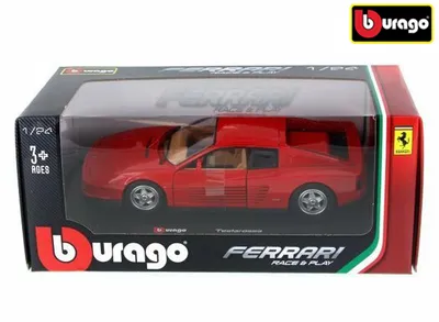 Immagine prodotto di Bburago ASST 1:24 Ferrari Auta 12ks MIX