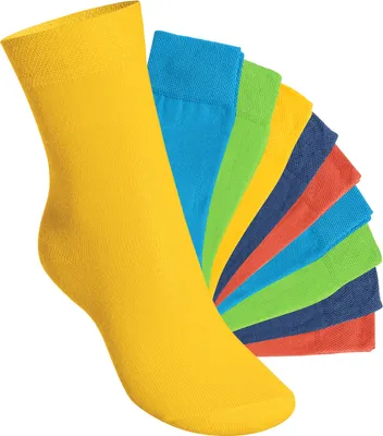 Produktbild von Footstar EVERYDAY! 10 Paar Kinder Socken - Trendfarben 31-34