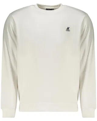 Produktbild von Weißes Herren-Sweatshirt mit Logo-Druck – Rundhals, langärmelig