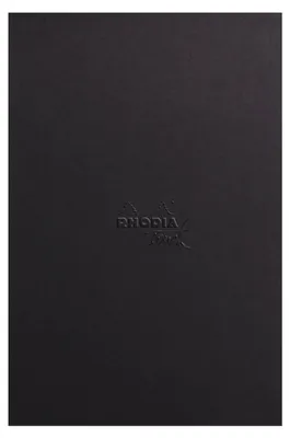 Produktbild von Rhodia Touch Block A4 20 Bl Paint'ON-Papier extraweiß 250g Schwarz 116188C