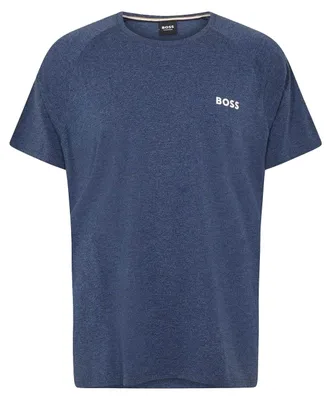 Produktbild von Boss - "Rise" T-Shirt für Herren, Streifen mit Logo, Raglanärmel GT17775 (XL) (Marineblau Marl)