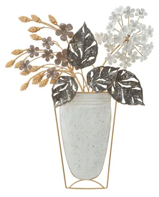 Productafbeelding van Mauro Ferretti, ijzeren vaas, 45,5 x 7,5 x 53 cm