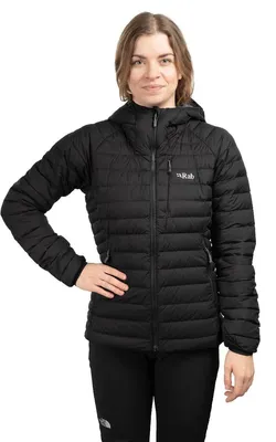 Produktbild von Damen-Trekkingjacke Rab Infinity Microlight, Daunen, schwarz, Größe M