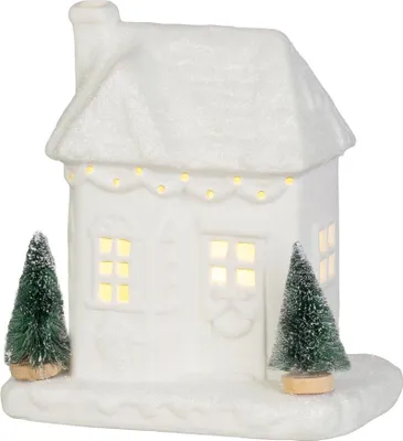 Obrázek produktu pro Dekorace MagicHome Vánoce, Dům, LED, 9x15x17 cm 2 kusy