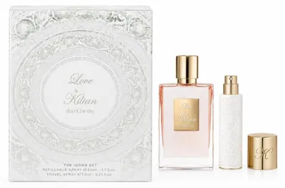 Obrázek produktu pro Kilian Love Don't Be Shy – parfémová voda 50 ml + cestovní flakon 7,5 ml, productTiles.product.images.aiGenerated