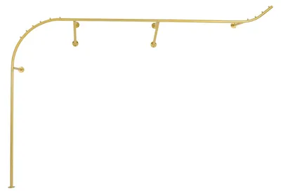 Obrázek produktu pro Věšák na oblečení, montáž na zeď, moderní design, 1 kus