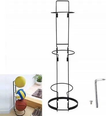 Produktbild von Ballonhouder für Fußball und Basketball, praktisch und raumsparend