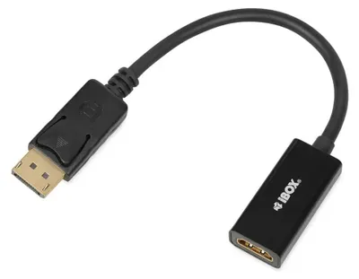 Image de Adaptateur de câble iBox IADP4K DisplayPort vers HDMI