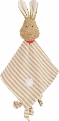 Produktbild von sigikid Schnuffeltuch Hase Vanilla, Schmusetuch, Kuscheltuch, Babytuch, Baumwolle, Braun, 39943