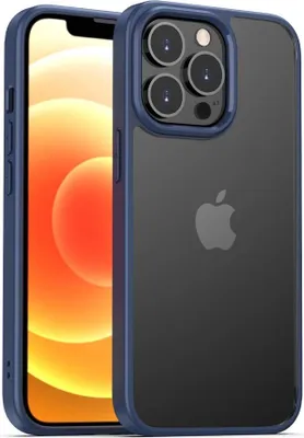 Produktbild von Smartphonica TPU Starke  Hülle mit transparenter Rückseite für iPhone 11 Pro - Blau