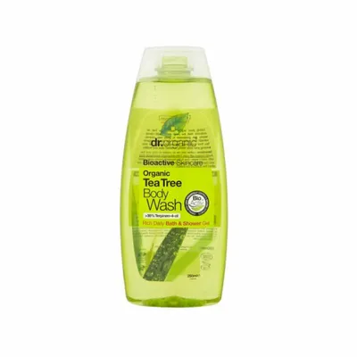 Produktbild von Dr Organic Tea Tree Bath And Shower Gel 250ml