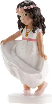 Immagine prodotto di Statuetta per torta di comunione GIRL 16cm